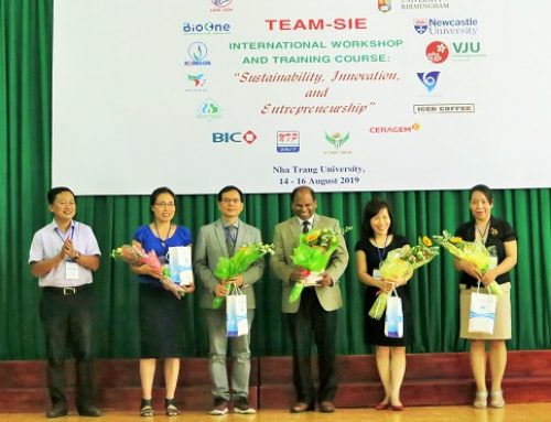 TEAMSIE project: International Workshop and Training Course at Nha Trang University on 14-16 August 2019